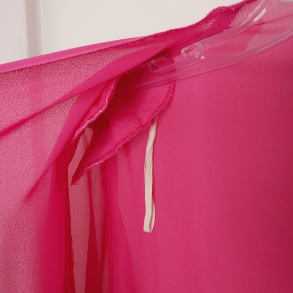 Benee by Lori Ann vintage 80s hot pink barbie dress set. Size 15-16 - Picture 11 of 14